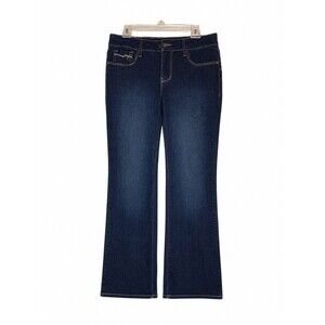 NWOT Faded Glory Dark Wash Bootcut Jeans 10P Petite Dark Academia